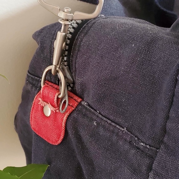 Vintage 90’s Tommy Hilfiger Duffle Bag Big Flag - Picture 5 of 13